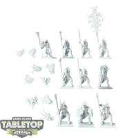 Seraphon - 10x Saurus Guard - grundiert