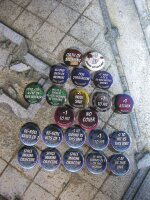 Da Red Button - Space Warrior Tokens - Complete Set