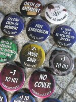 Da Red Button - Space Warrior Tokens - Complete Set
