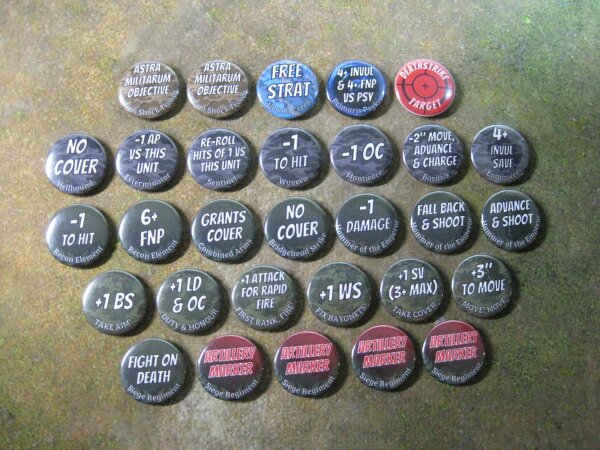 Da Red Button - The Guard Tokens - Core Set