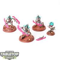 Necrons - 3 Skorpekh Destroyers - bemalt