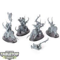 Ogor Mawtribes - 4 Mournfang Pack - unbemalt