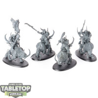 Ogor Mawtribes - 4 Mournfang Pack - unbemalt