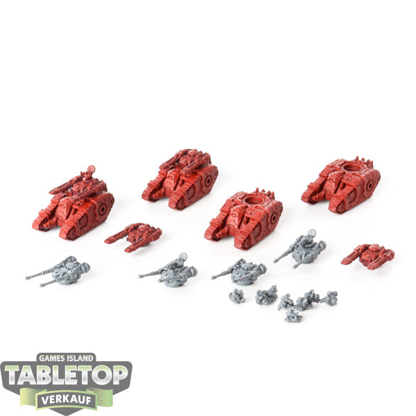 Legion Imperiales - 4 Legions Imperialis: Sicaran Squadron - teilweise bemalt