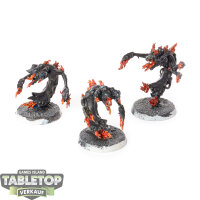 Disciples of Tzeentch - 3 Flamers - bemalt