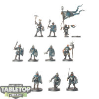 Cities of Sigmar - 10x Freeguild Steelhelms - bemalt