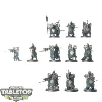 Cities of Sigmar - 10x Freeguild Fusiliers - bemalt