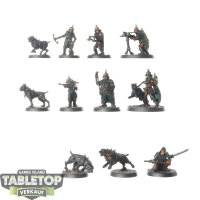 Cities of Sigmar - 11x Wildercorps Hunters - bemalt