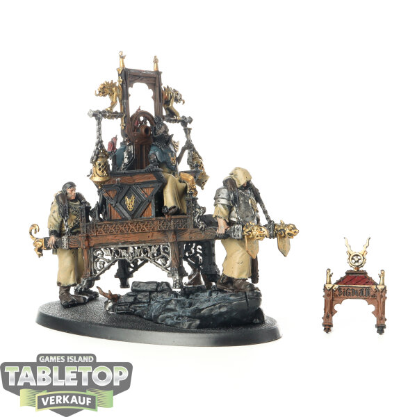 Cities of Sigmar - Pontifex Zenestra, Matriarch of the Great Wheel - bemalt