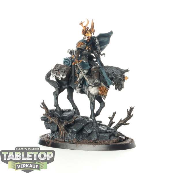 Cities of Sigmar - Freeguild Cavalier-Marshal - teilweise bemalt