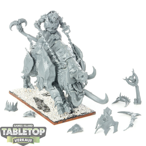 Orruk Warclans - Tuskboss on Maw-grunta - teilweise gebaut
