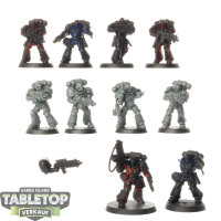Black Templars - 10x Intercessor Squad - teilweise bemalt