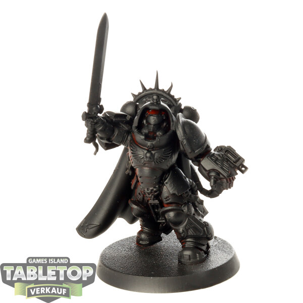 Space Marines - Captain in Gravis Armour klassisch - grundiert