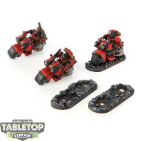 Space Marines - 3 Biker - bemalt