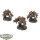 Chaos Space Marines - 3 Obliterators klassisch - bemalt