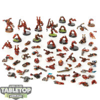 World Eaters - 14 Khorne Berzerkers klassisch - bemalt
