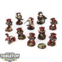 Space Marines - 10 Tactical Squad klassisch - bemalt