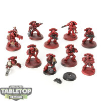 Space Marines - 10 Tactical Squad klassisch - teilweise...