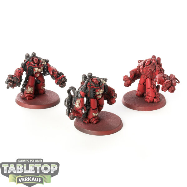 Space Marines - 3 Centurion Assault Squad - bemalt