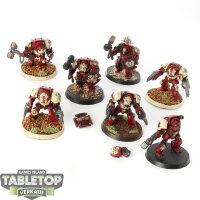 Space Marines - 7 Terminator Assault Squad - bemalt