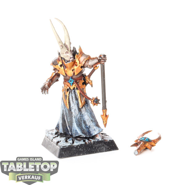 Warriors of Chaos - Sorcerer of Chaos - bemalt