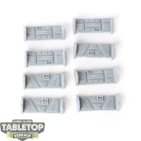 Gelände - 8x Barricades Pack - unbemalt