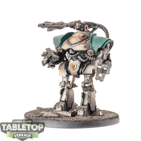 Horus Heresy - Mechanicum Castellax Battle-Automata with Darkfire Cannon - bemalt