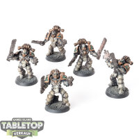 Horus Heresy - 5x Death Guard MKIII Despoiler Squad - bemalt