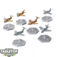 Aeronautica Imperialis - 6x Ork Air Waaagh! Dakkajets -...