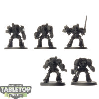 Space Marines - 5 Terminator Squad classic - teilweise...