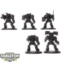 Space Marines - 5 Terminator Squad classic - grundiert