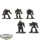 Space Marines - 5 Terminator Squad classic - grundiert