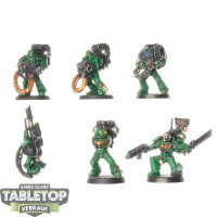 Space Marines - 5 Devastator Squad - bemalt