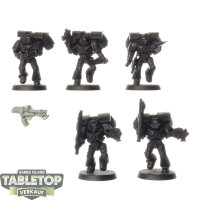 Space Marines - 5 Space Marine Assault Squad - teilweise...