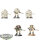 Space Marines - 5 Scout Squad classic - teilweise bemalt