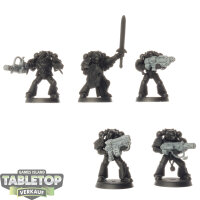 Space Marines - 5 Sternguard Veteran Squad classic -...