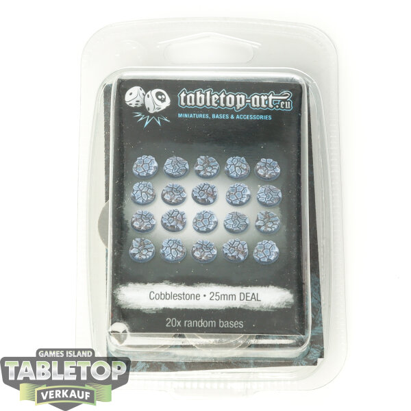 Bases - Cobblestone Bases - 25 mm - Originalverpackt / Neu