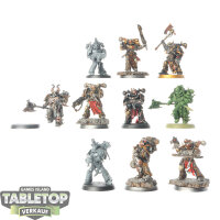 Chaos Space Marines - 10x Legionaries - teilweise bemalt
