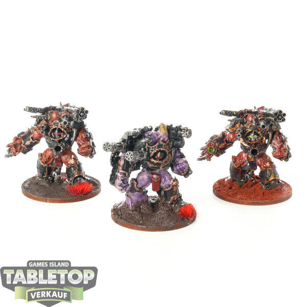 Miniaturen - 3x Chaos: Void Blessed Annihilators - bemalt