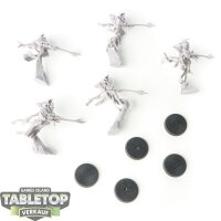 Aeldari - 5x Shadow Spectres Aspect Warrior Squad - unbemalt