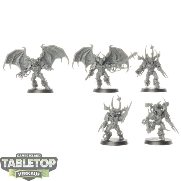 Chaos Space Marines - 5x Possessed klassisch - unbemalt