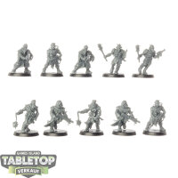 Chaos Space Marines - 10x Chaos Cultists - klassisch -...