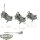 Adeptus Custodes - 3x Vertus Praetors - teilweise bemalt