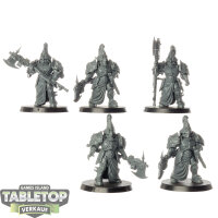Adeptus Custodes - 5x Custodian Wardens - unbemalt