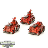 Legion Imperiales - 3 x Predator Squadron - teilweise bemalt
