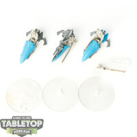 Aeldari - 3 x Windriders klassisch - teilweise bemalt