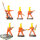 Aeldari - 6 x Fire Dragons klassisch - teilweise bemalt