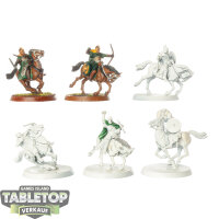 HdR Figuren - Gut - 6 x Riders Of Rohan - teilweise bemalt