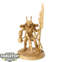 Necrons - Overlord with Tachyon Arrow - grundiert