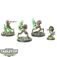 Necrons - 3 Skorpekh Destroyers - bemalt